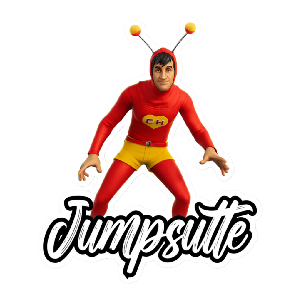 Jumpsutte Klistermærke