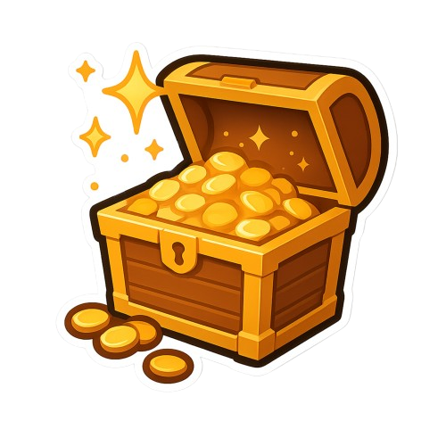 Kiste Emoji Klistermærke